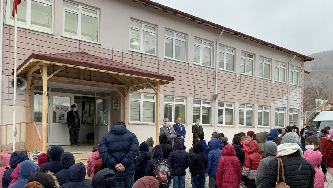 Köy Okullarımızda Yüz yüze Eğitim Bugün Başladı.