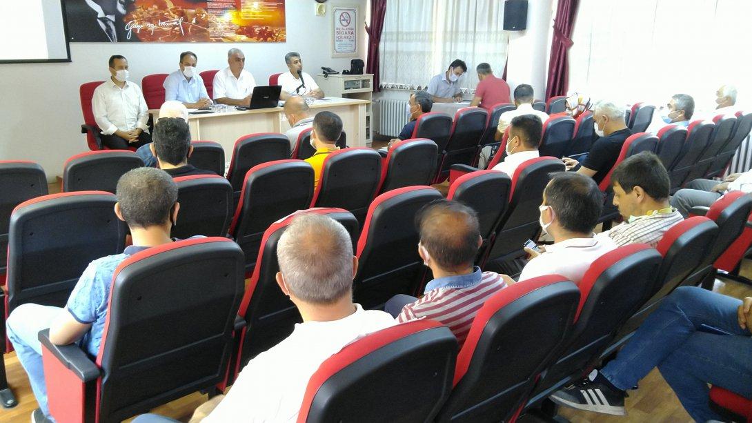 Eğitim Kurumları Müdürleri Kurulu Yıl Sonu Toplantısı Yapıldı.