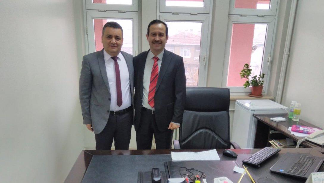 Şube Müdürü Ertan ÇOBAN  ve Mehmet Barış İPEK Yeni Görevine Başladı