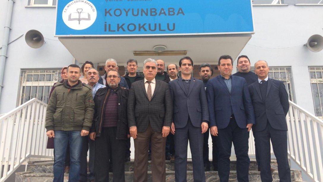 İlçe Milli Eğitim Müdürü İdris MAKİNECİ Koyunbaba İlkokulu'nu ziyaret etti.